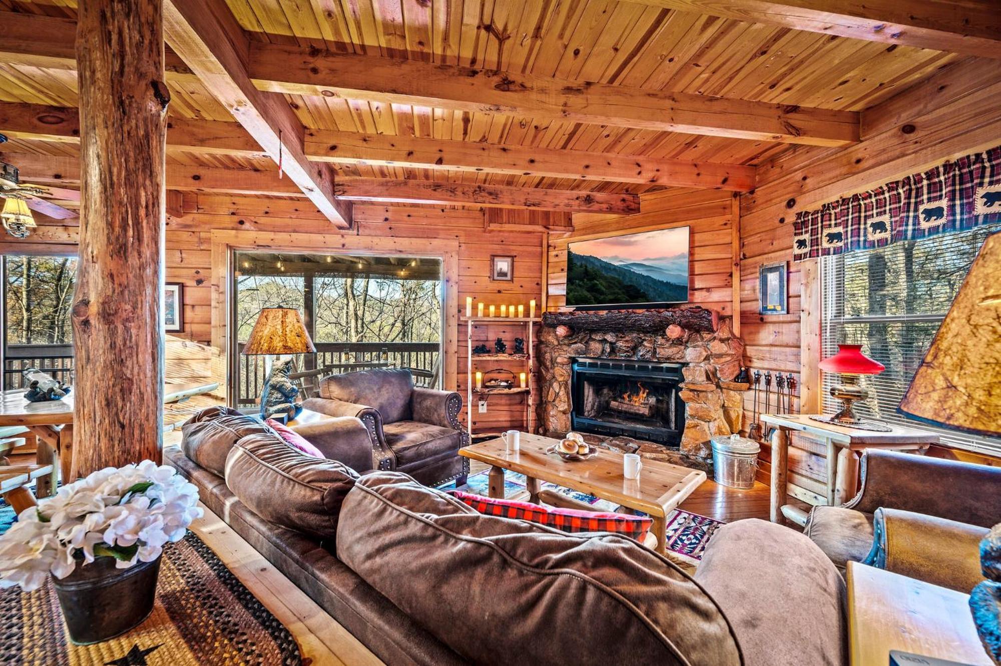פיג'ן פורג' Cabin In A Gated Resort With Seasonal Resort Pool מראה חיצוני תמונה
