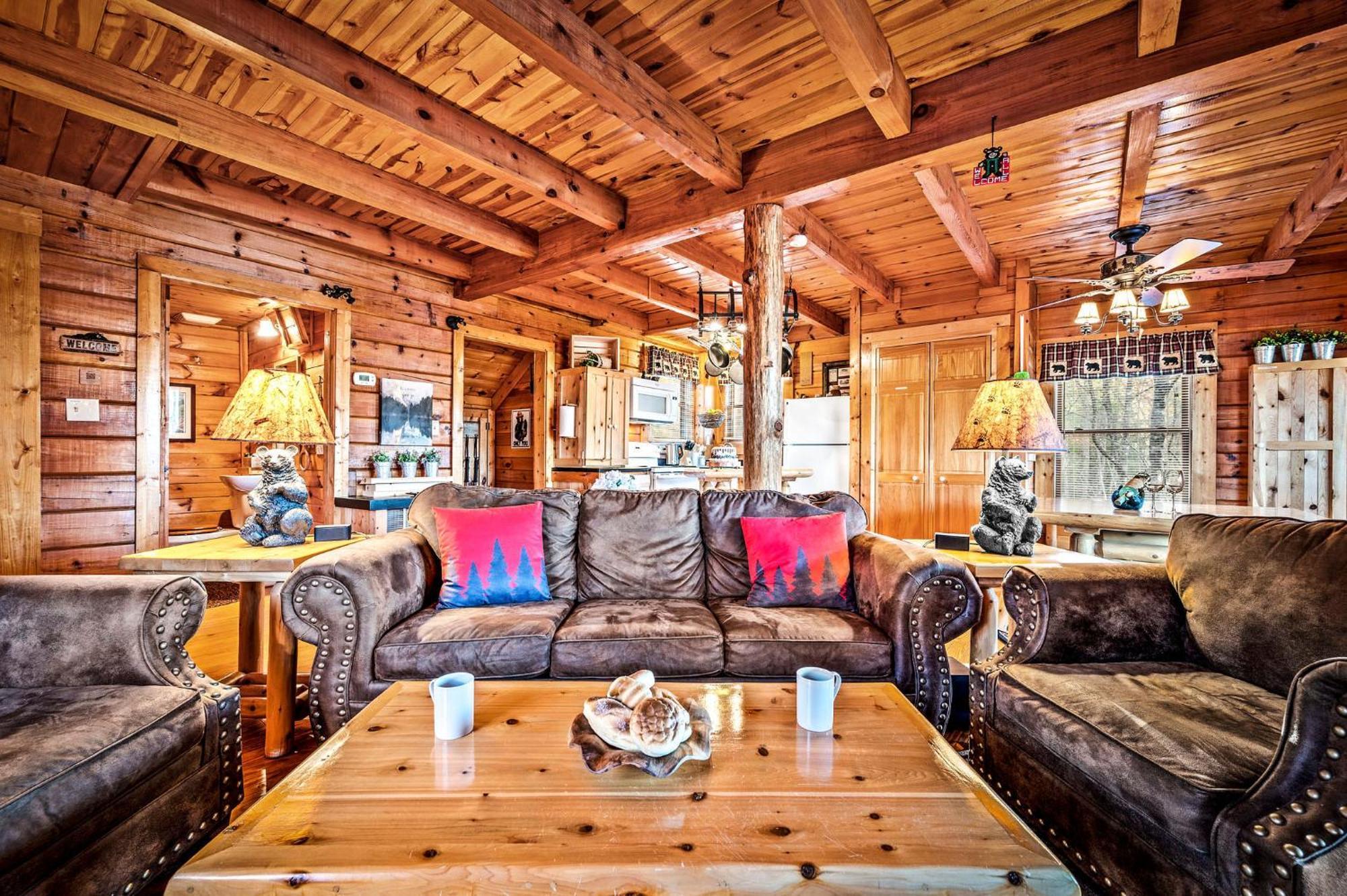 פיג'ן פורג' Cabin In A Gated Resort With Seasonal Resort Pool מראה חיצוני תמונה