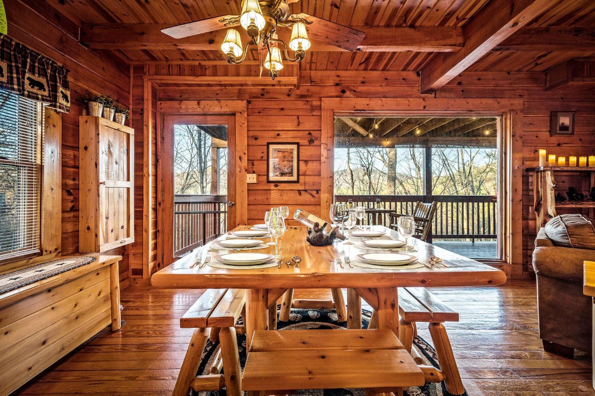 פיג'ן פורג' Cabin In A Gated Resort With Seasonal Resort Pool מראה חיצוני תמונה